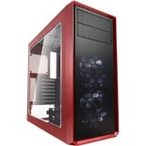 Fractal Design Focus G Midi Tower Negro, Rojo, Cajas de torre rojo, Midi Tower, PC, Negro, Rojo, ATX, ITX, micro ATX, Blanco, Ventiladores de la caja, Frente