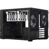 Fractal Design NODE 804 Cubo Negro, Caja cubo negro, Cubo, PC, Negro, micro ATX, Mini-ATX, Unidad de disco duro, Poder, 16 cm