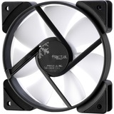 Fractal Design Prisma AL-12 3P Carcasa del ordenador Ventilador 12 cm Negro, Blanco 1 pieza(s) blanco/Transparente, Ventilador, 12 cm, 1200 RPM, 19,5 dB, 50,63 cfm, 86,02 m³/h