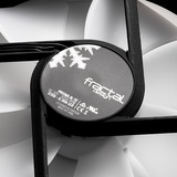 Fractal Design Prisma AL-12 3P Carcasa del ordenador Ventilador 12 cm Negro, Blanco 1 pieza(s) blanco/Transparente, Ventilador, 12 cm, 1200 RPM, 19,5 dB, 50,63 cfm, 86,02 m³/h