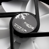 Fractal Design Prisma AL-12 /PWM Carcasa del ordenador Ventilador 12 cm Negro, Blanco blanco/Transparente, Ventilador, 12 cm, 2000 RPM, 32,7 dB, 85,71 cfm, 145,62 m³/h