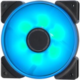 Fractal Design Prisma AL-12 /PWM Carcasa del ordenador Ventilador 12 cm Negro, Blanco blanco/Transparente, Ventilador, 12 cm, 2000 RPM, 32,7 dB, 85,71 cfm, 145,62 m³/h