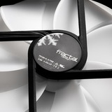 Fractal Design Prisma AL-14 PWM Carcasa del ordenador Ventilador 14 cm Negro, Blanco 1 pieza(s) blanco/Transparente, Ventilador, 14 cm, 1700 RPM, 34,1 dB, 103,85 cfm, 176,44 m³/h