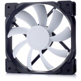 Fractal Design Venturi HF-12 Carcasa del ordenador Ventilador 12 cm Negro, Gris, Blanco blanco/Negro, Ventilador, 12 cm, 1400 RPM, 25,3 dB, 83,4 cfm, 141,7 m³/h