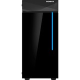 GIGABYTE C200 Midi Tower Negro, Cajas de torre negro, Midi Tower, PC, Negro, ATX, micro ATX, Mini-ITX, Vidrio, Plástico, Acero, 16,5 cm