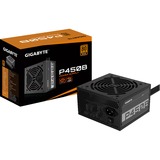 GIGABYTE P450B unidad de fuente de alimentación 450 W 20+4 pin ATX ATX Negro, Fuente de alimentación de PC negro, 450 W, 100 - 240 V, 50/60 Hz, 8 - 4 A, Activo, 103 W