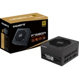 GIGABYTE P750GM unidad de fuente de alimentación 750 W 20+4 pin ATX ATX Negro, Fuente de alimentación de PC negro, 750 W, 100 - 240 V, 50/60 Hz, 12-6 A, Activo, 16 ms
