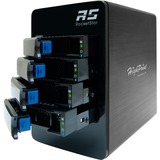 HighPoint RocketStor 6414S, Caja de unidades negro