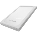 ICY BOX IB-254U3 Carcasa de disco duro/SSD Plata 2.5" USB con suministro de corriente, Caja de unidades plateado, Carcasa de disco duro/SSD, 2.5", SATA, Serial ATA II, Serial ATA III, 6 Gbit/s, Hot-swap, Plata