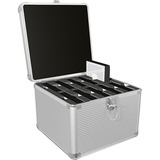 IB-AC628 funda para disco duro externo Suitcase case Aluminio Plata, Maleta