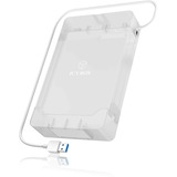 ICY BOX IB-AC705-6G USB 3.2 Gen 1 (3.1 Gen 1) Type-A Blanco, Caja de unidades blanco, Unidad de disco duro, Serial ATA III, 2.5,3.5", USB 3.2 Gen 1 (3.1 Gen 1) Type-A, 5 Gbit/s, Blanco
