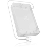ICY BOX IB-AC705-6G USB 3.2 Gen 1 (3.1 Gen 1) Type-A Blanco, Caja de unidades blanco, Unidad de disco duro, Serial ATA III, 2.5,3.5", USB 3.2 Gen 1 (3.1 Gen 1) Type-A, 5 Gbit/s, Blanco