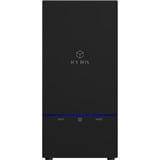 ICY BOX IB-RD3621U3 Carcasa de disco duro/SSD Negro 3.5", Caja de unidades negro, Carcasa de disco duro/SSD, 3.5", SATA, Serial ATA II, Serial ATA III, 5 Gbit/s, Hot-swap, Negro