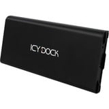 Icy Dock MB861U31-1M2B caja para disco duro externo Caja externa para unidad de estado sólido (SSD) Negro M.2, Caja de unidades negro, Caja externa para unidad de estado sólido (SSD), M.2, M.2, 10 Gbit/s, Conexión USB, Negro