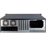 Inter-Tech 3U-3098-S Estante Negro, Servidor de vivienda negro, Estante, Servidor, Negro, ATX, micro ATX, uATX, Mini-ITX, Acero, 3U