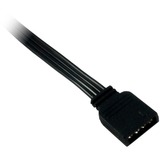 Inter-Tech 88885453 cinta luminosa LED 50 cm, Tira de LED Montaje magnético, 30 bombilla(s), LED, 12 V, 50 cm, 10 mm