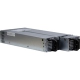 Inter-Tech ASPOWER R1A-KH0400 unidad de fuente de alimentación 400 W 20+4 pin ATX 1U Plata, Fuente de alimentación de PC gris, 400 W, 100 - 240 V, 50 - 60 Hz, 6.3 A, 110 W, 18 A