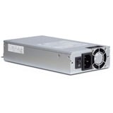 Inter-Tech ASPOWER U1A-C20300-D unidad de fuente de alimentación 300 W 20+4 pin ATX Acero inoxidable, Fuente de alimentación de PC gris, 300 W, 115 - 230 V, Sobreintensidad, Sobretensión, Sobrevoltaje, Sobrecalentamiento, Cortocircuito, 20+4 pin ATX, Servidor, 100000 h