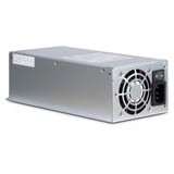 Inter-Tech ASPOWER U2A-B20500-S unidad de fuente de alimentación 500 W 20+4 pin ATX Acero inoxidable, Fuente de alimentación de PC gris, 500 W, 115 - 230 V, 90%, Sobreintensidad, Sobretensión, Sobrevoltaje, Sobrecalentamiento, Cortocircuito, 20+4 pin ATX, Servidor