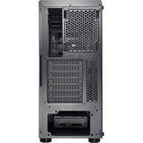 Inter-Tech A-3411 Creek Torre Negro, Cajas de torre negro, Torre, PC, Negro, ATX, ITX, micro ATX, Azul, Verde, Rojo, Frente