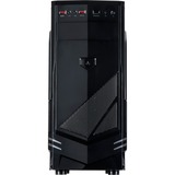 Inter-Tech B-30 Midi Tower Negro, Cajas de torre negro, Midi Tower, PC, Negro, ATX, micro ATX, 15 cm, 35 cm