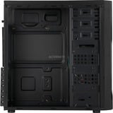 Inter-Tech B-42 Midi Tower Negro, Cajas de torre negro, Midi Tower, PC, Negro, ATX, micro ATX, 15 cm, 35 cm