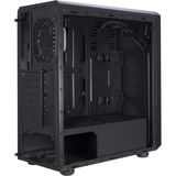 Inter-Tech C-3 Saphir Torre Negro, Cajas de torre negro, Torre, PC, Negro, ATX, ITX, micro ATX, Acero, Vidrio templado, Juego