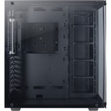 Inter-Tech C-701 Panorama Full Tower Negro, Cajas de torre negro, Full Tower, PC, Negro, ATX, ITX, micro ATX, Metal, Vidrio templado, 13 cm