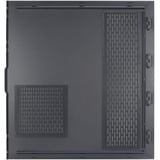 Inter-Tech C-701 Panorama Full Tower Negro, Cajas de torre negro, Full Tower, PC, Negro, ATX, ITX, micro ATX, Metal, Vidrio templado, 13 cm