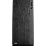 Inter-Tech F-762 Silencer Midi Tower Negro, Cajas de torre negro, Midi Tower, PC, Negro, ATX, Juego, 15,5 cm