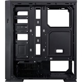 Inter-Tech F-762 Silencer Midi Tower Negro, Cajas de torre negro, Midi Tower, PC, Negro, ATX, Juego, 15,5 cm