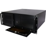 Inter-Tech IPC 4U-4088-S Estante Negro, Servidor de vivienda negro, Estante, Servidor, Negro, ATX, micro ATX, uATX, Mini-ITX, Acero, 4U