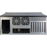 Inter-Tech IPC 4U-4088-S Estante Negro, Servidor de vivienda negro, Estante, Servidor, Negro, ATX, micro ATX, uATX, Mini-ITX, Acero, 4U