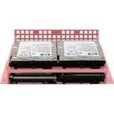 Inter-Tech IPC 4U-4410 Estante Negro, Servidor de vivienda negro, Estante, Servidor, Negro, Acero, 14,8 kg, 17,3 kg