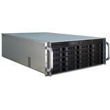 Inter-Tech IPC 4U-4420 Estante Azul, Acero inoxidable, Servidor de vivienda negro, Estante, Servidor, Azul, Acero inoxidable, ATX,EATX,EEB, Acero, 4U