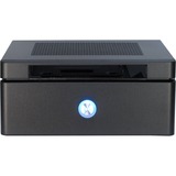 Inter-Tech ITX-603 Mini Tower Negro 60 W, Caja HTPC negro, Mini Tower, PC, Negro, Mini-ATX, Hogar / Oficina, CE, RoHS