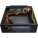 Inter-Tech ITX-603 Mini Tower Negro 60 W, Caja HTPC negro, Mini Tower, PC, Negro, Mini-ATX, Hogar / Oficina, CE, RoHS