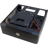 Inter-Tech ITX-603 Mini Tower Negro 60 W, Caja HTPC negro, Mini Tower, PC, Negro, Mini-ATX, Hogar / Oficina, CE, RoHS