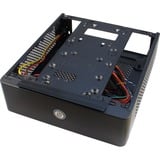 Inter-Tech ITX-603 Mini Tower Negro 60 W, Caja HTPC negro, Mini Tower, PC, Negro, Mini-ATX, Hogar / Oficina, CE, RoHS
