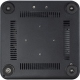 Inter-Tech ITX A60 Mini Tower Negro 60 W, Caja HTPC negro, Mini Tower, PC, Negro, ITX, Aluminio, 4 cm