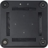 Inter-Tech ITX A80S Mini Tower Negro 60 W, Caja HTPC negro, Mini Tower, PC, Negro, ITX, Aluminio, 4 cm