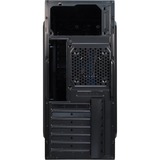 Inter-Tech IT-5905 Midi Tower Negro, Cajas de torre negro, Midi Tower, PC, Negro, ATX, micro ATX, Hogar / Oficina, 35,5 cm
