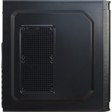 Inter-Tech IT-5905 Midi Tower Negro, Cajas de torre negro, Midi Tower, PC, Negro, ATX, micro ATX, Hogar / Oficina, 35,5 cm