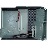 Inter-Tech IT-607 Escritorio Negro, Cajas de torre negro, Escritorio, PC, Negro, micro ATX, Mini-ITX, 1x 80 mm, 80 mm