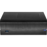 Inter-Tech JX-500 Mini Tower Negro, Caja HTPC negro, Mini Tower, PC, Negro, ITX, 4,5 cm, CE, RoHS