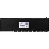 Inter-Tech SW-0816 unidad de distribución de energía (PDU) 8 salidas AC Negro, Regleta negro, Acero, Negro, LED, 8 salidas AC, C13 acoplador, C20 acoplador