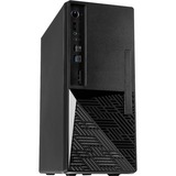Inter-Tech S-703 Escritorio Negro, Cajas de torre negro, Escritorio, PC, Negro, Mini-ATX, uATX, Acero, 11,5 cm
