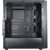 Inter-Tech T-11 Televen Torre Negro, Cajas de torre negro, Torre, PC, Negro, ATX, ITX, micro ATX, 16,5 cm, 30,5 cm