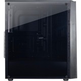 Inter-Tech T-11 Televen Torre Negro, Cajas de torre negro, Torre, PC, Negro, ATX, ITX, micro ATX, 16,5 cm, 30,5 cm