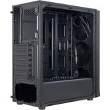 Inter-Tech T-11 Televen Torre Negro, Cajas de torre negro, Torre, PC, Negro, ATX, ITX, micro ATX, 16,5 cm, 30,5 cm